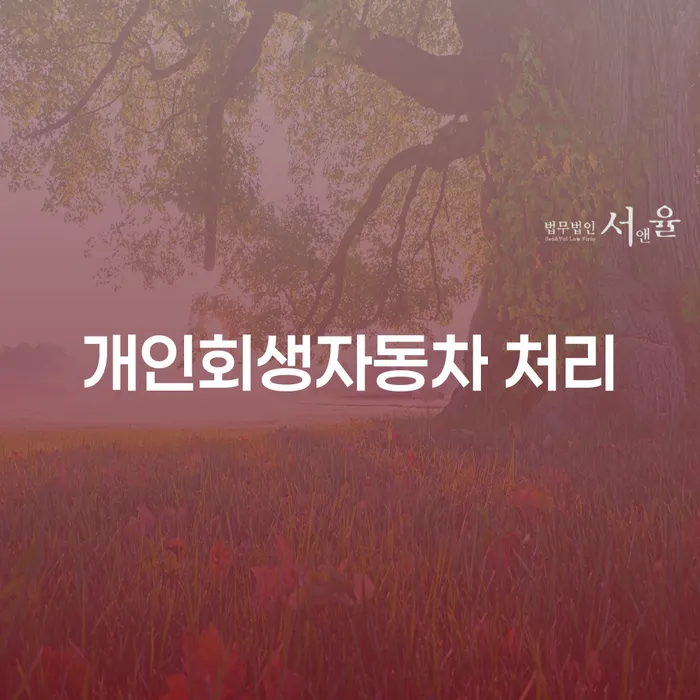 개인회생절차 개인회생 문제해결방법 필수는